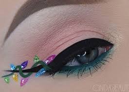 5 christmy eye makeup designs the