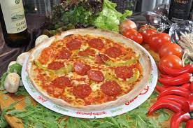 Válassz egy kategóriát menü pizza creativo 28cm 32cm 45cm előétel leves főétel tészta saláta köret mártás desszert jégkrém üdítõ ital. Calabrese Ca 32 Cm Antica Tropea
