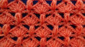 Visita y suscribete a mis canales de. Punto Tejido A Crochet Combinacion De Abanicos Con Puntos Garbanzos Paso A Paso Youtube