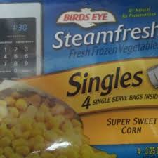 calories in birds eye steamfresh super