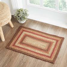 ginger e jute rugs with pad piper