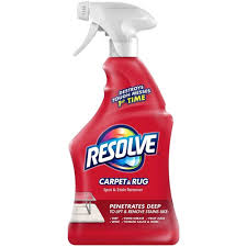 resolve stain remover cleaner for