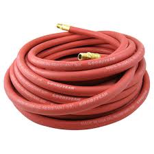 goodyear 3 8 in x 50 ft red rubber air hose