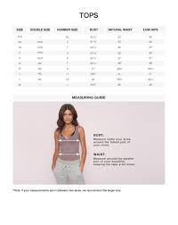 Womens Clothes Charts 2019