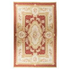 exceptional old aubusson carpet from