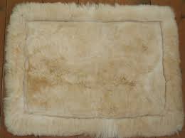 alpaca rug small bedside plain