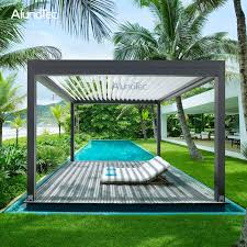 Shutter Louver Roof Metal Pergola