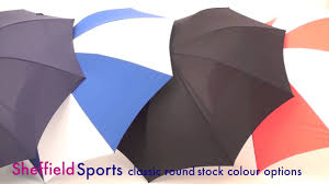 Sheffield Sport Double Canopy Umbrella Customised Umbrellas