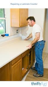 How to replace a plastic laminate formica countertop edge. Repairing A Laminate Counter Thriftyfun