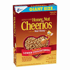 general mills honey nut cheerios cereal