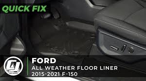 install ford all weather floor liner