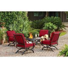 Outdoor Patio Fire Pit Seating Set