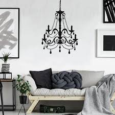 Giant Chandelier Wall Decal L And