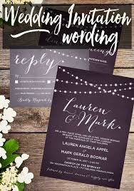 wedding invitation wording taylor