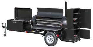 tank smoker trailer with grill ct