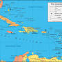 Caribbean map from geology.com
