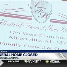 albertville funeral home closed