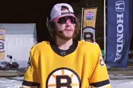 David pastrnak, a national treasure, was distraught he missed. David Pastrnak Rocking Pit Vipers Jamming Barbie Girl Delivered The Most Epic Press Conference Of The Nhl Season In Tahoe This Is The Loop Golfdigest Com