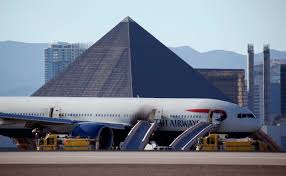 It is the world's largest twinjet. Investigators In Las Vegas Seek Cause Of A British Airways Boeing 777 Engine Fire
