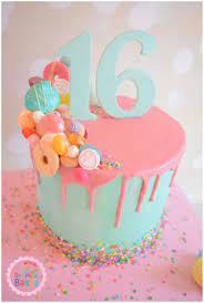 Make their special day a day to remember with a personalised sixteenth birthday cake. 11 Super Sweet 16 Cake Ideas Your Teen Will Love