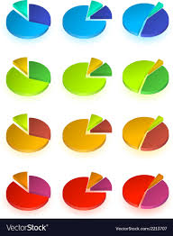 Set Of Different Pie Chart