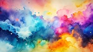 watercolor background abstract