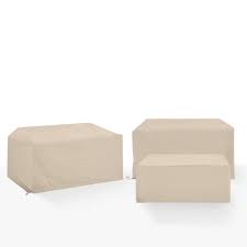 Tan Outdoor Furniture Cover Set