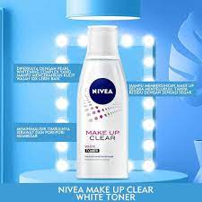 nivea make up clear white toner with