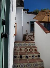 Spanish Patio Deck With Spanish Tile