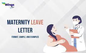 maternity leave letter format