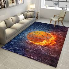 basketball cg area rug carpet rever lavie