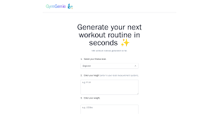 gym genie and 19 other ai tools for fitness