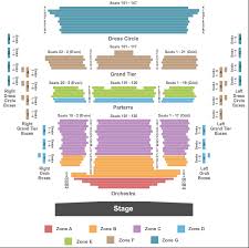 Cirque Tickets Seating Chart Diamonstein Concert Hall