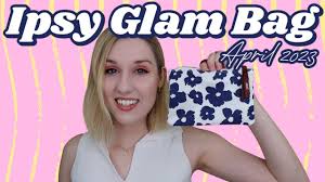 ipsy glam bag unboxing try on