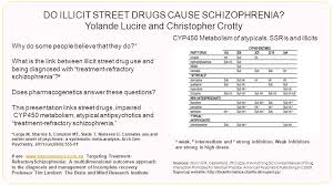 Do Illicit Street Drugs Cause Schizophrenia Yolande Lucire