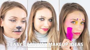 3 easy carnival makeup ideas you