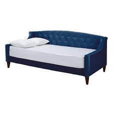 twin sleeper sofa bed with tapered legs