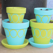 In australia, i have used a primer called i painted 5 gallon buckets with inexpensive latex spray paint last spring to plant a balcony garden. Decoart Blog Crafts How To Paint On Terra Cotta