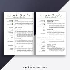 Minimalist Resume Template Professional Cv Template 2020 Cover Letter Simple Clean Resume Design 1 3 Page Resume Word Resume Editable Resume