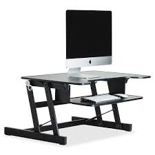 lorell sit to stand monitor risers review