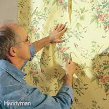 how to hang prepasted wallpaper diy