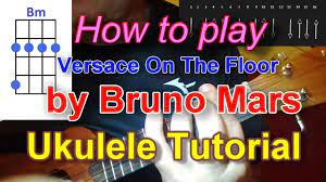 floor by bruno mars ukulele tutorial