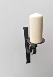 Wall Mounted Candle Sconce Metal Church
