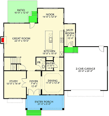 simple 4 bedroom modern farmhouse plan