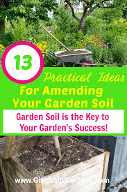 your garden soil