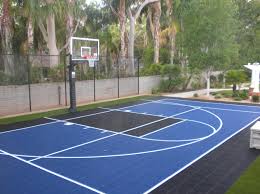 Compact Fiba Half Court Basketball Key