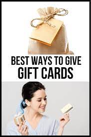 genius gift card ideas that aren t just
