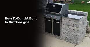 build an awesome built in outdoor grill