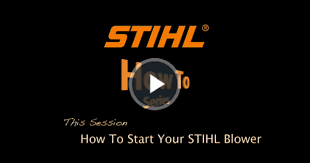 The stihl how to series gives you tips and general advice on how to operate and maintain your stihl power tools.in this video, we show you how to properly an. How To Start A Stihl Blower Video Stihl Usa