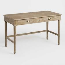 Create a home office with a desk that will suit your work style. Distressed Wood Paige Desk World Market
